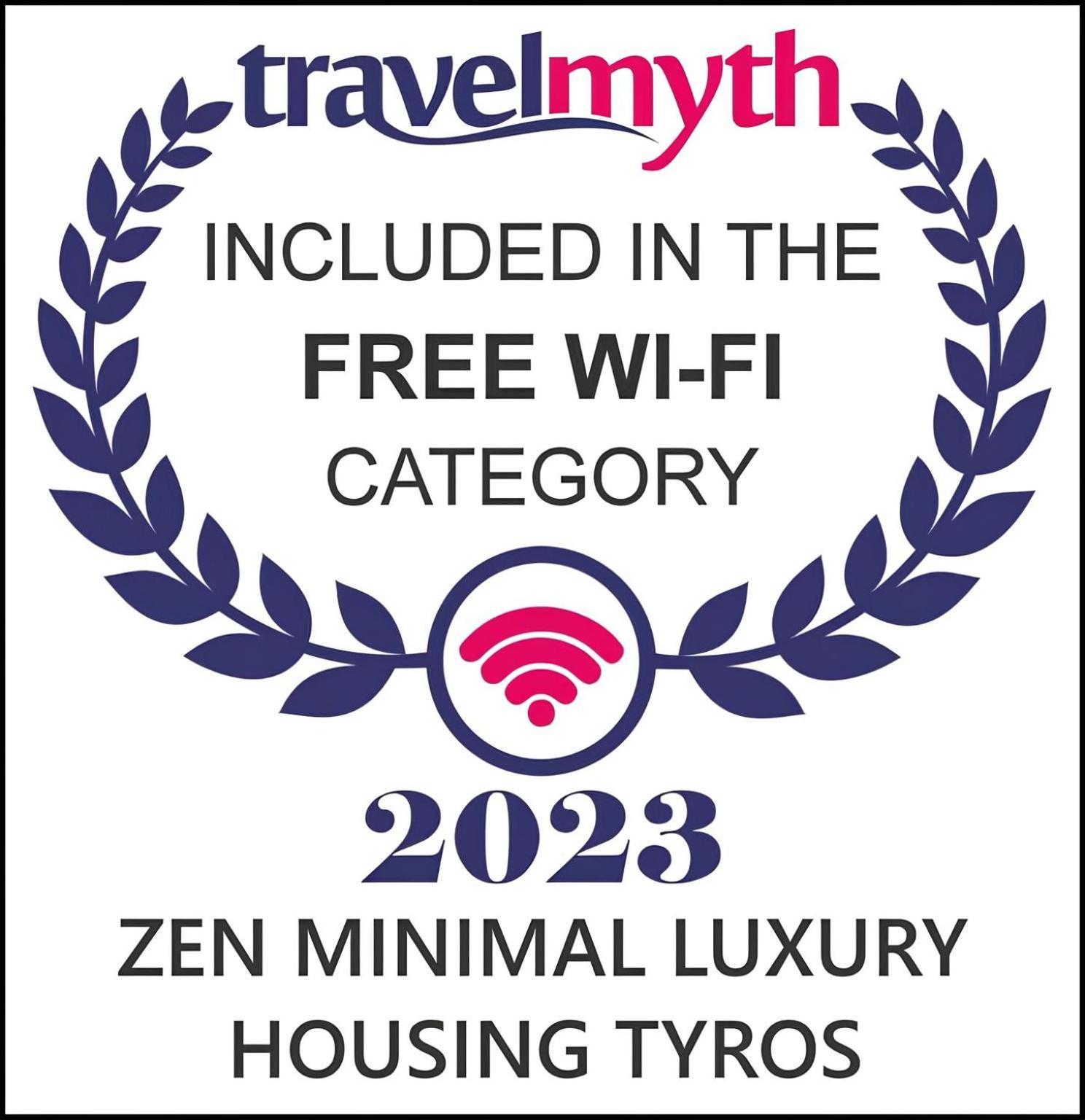 Zen Minimal Luxury Housing Tyros Villa Dış mekan fotoğraf
