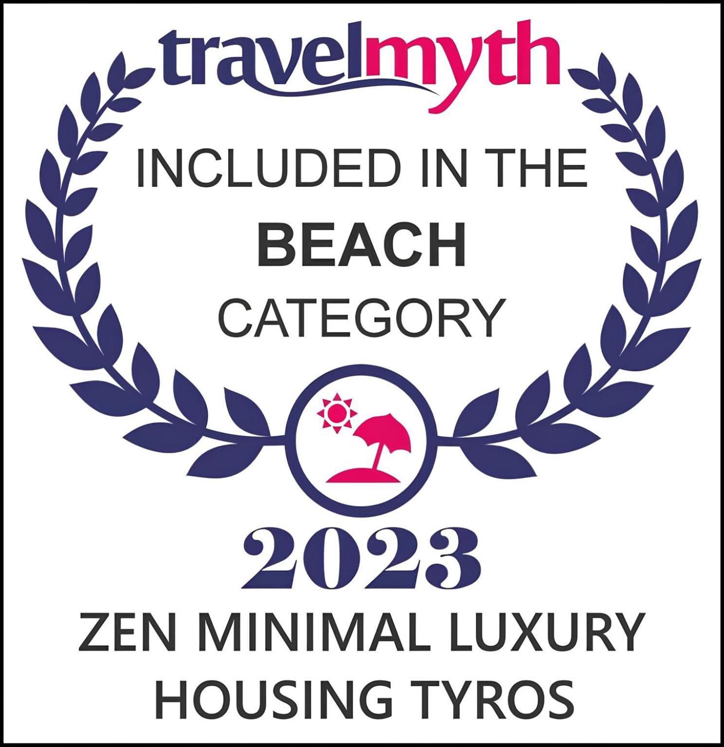 Zen Minimal Luxury Housing Tyros Villa Dış mekan fotoğraf