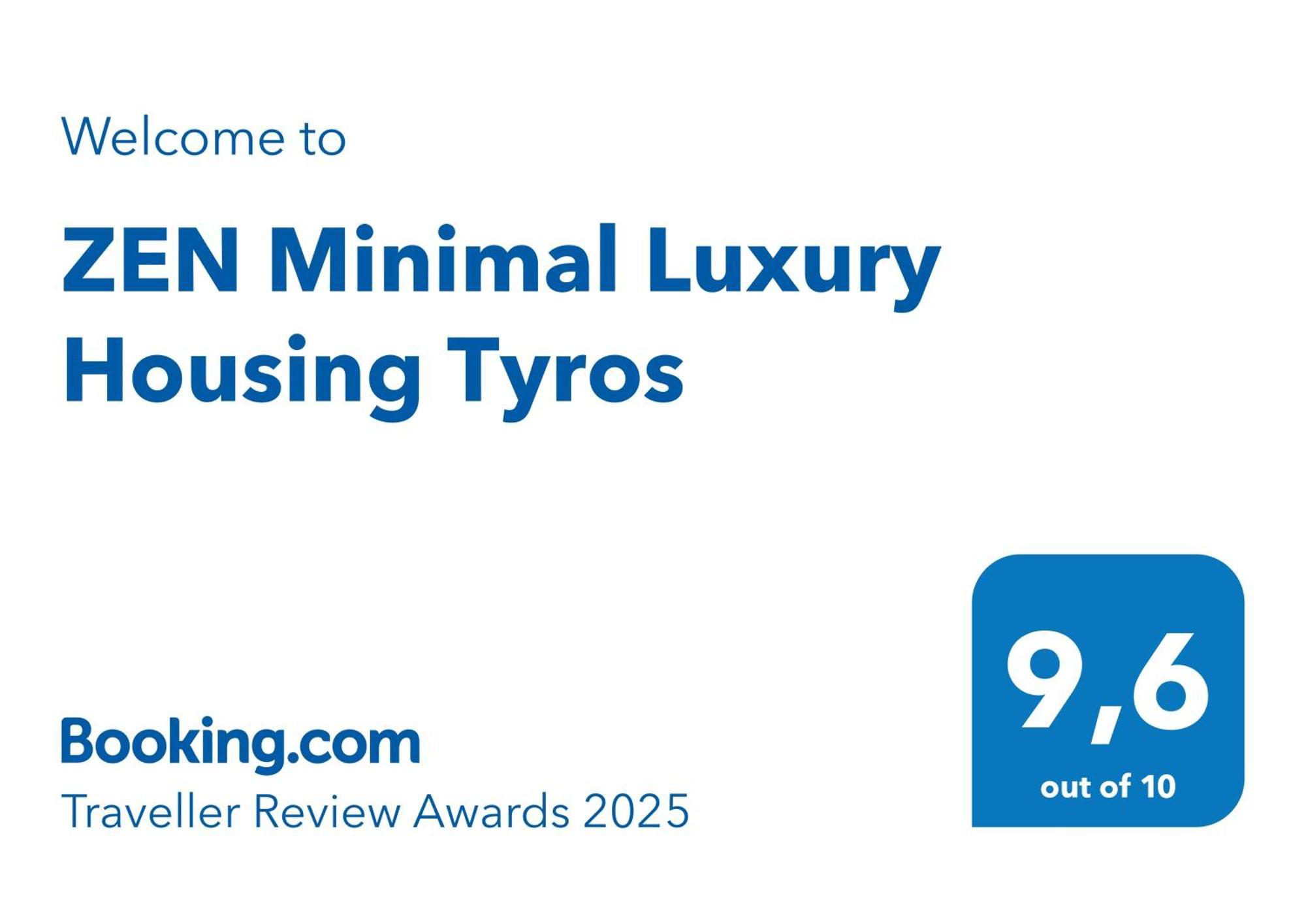 Zen Minimal Luxury Housing Tyros Villa Dış mekan fotoğraf